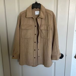 Tan Old Navy Shacket